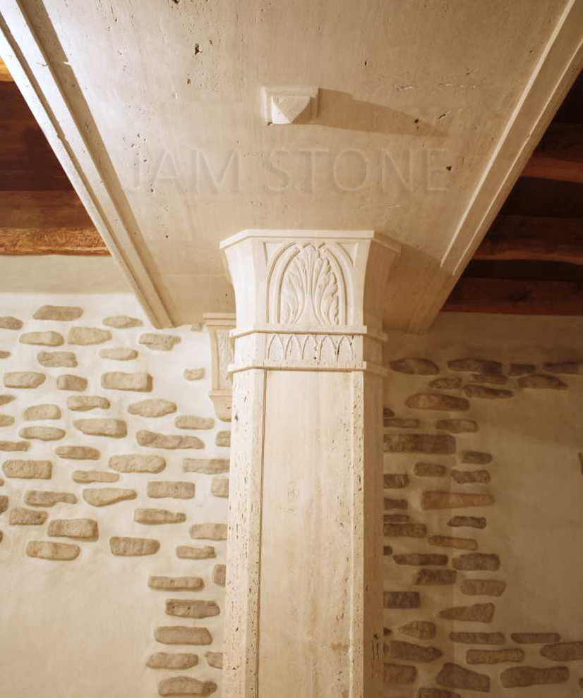 Облицовка стен и колонны