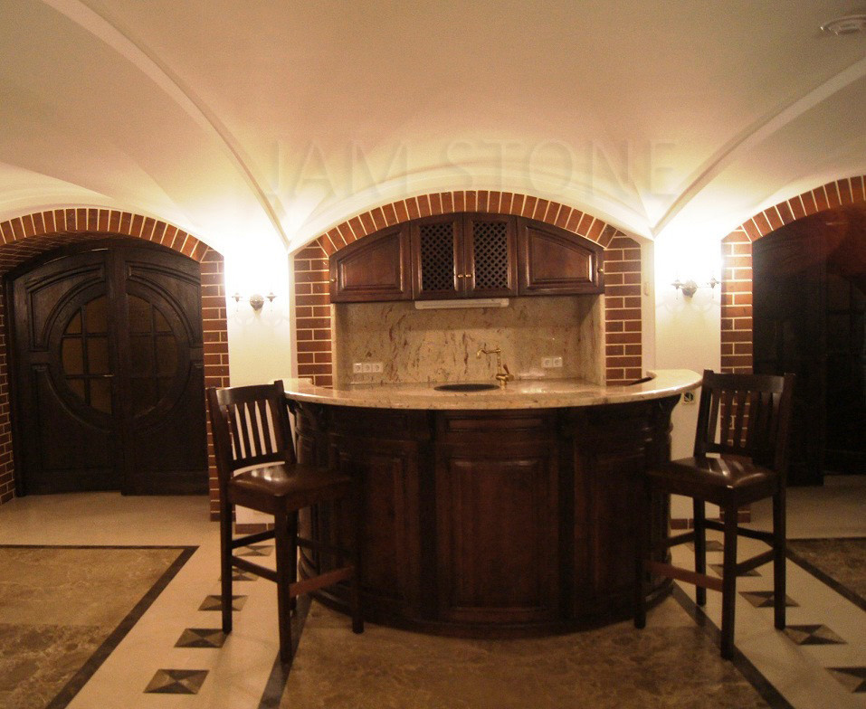 Обложка проекта: Загородный дом - внушительно и стильно