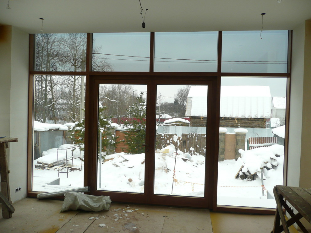 Фасадное остекление, входная группа