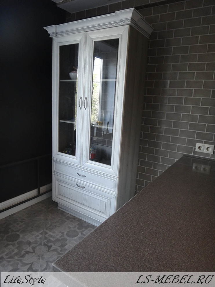 Кухня с островом (фасады Италия)