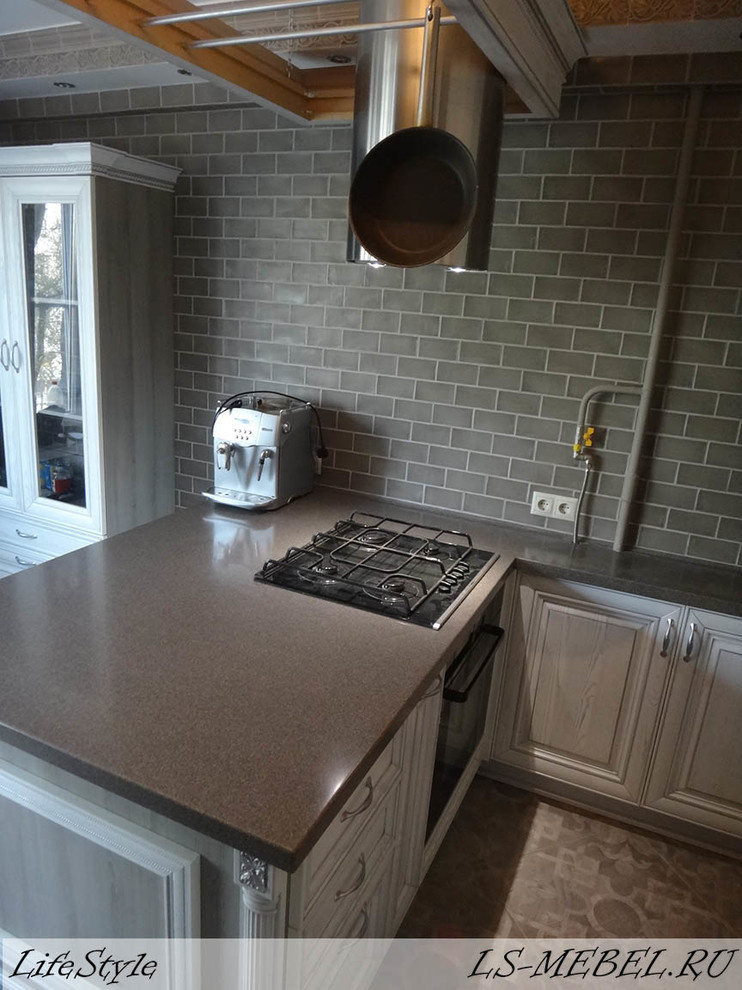 Кухня с островом (фасады Италия)