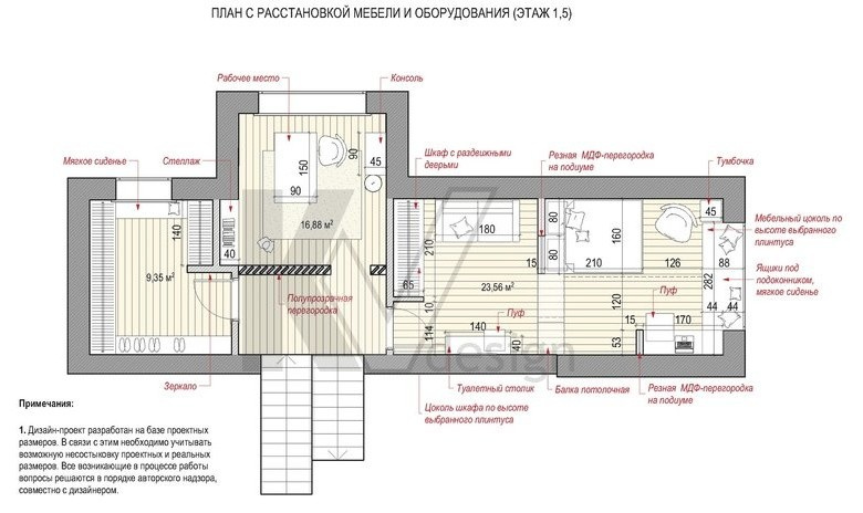 Дизайн коттеджа в КП «Vita Verde», д. Федоскино