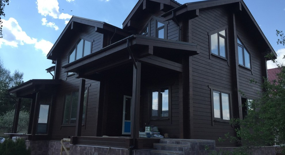 Строительство домов из клееного бруса