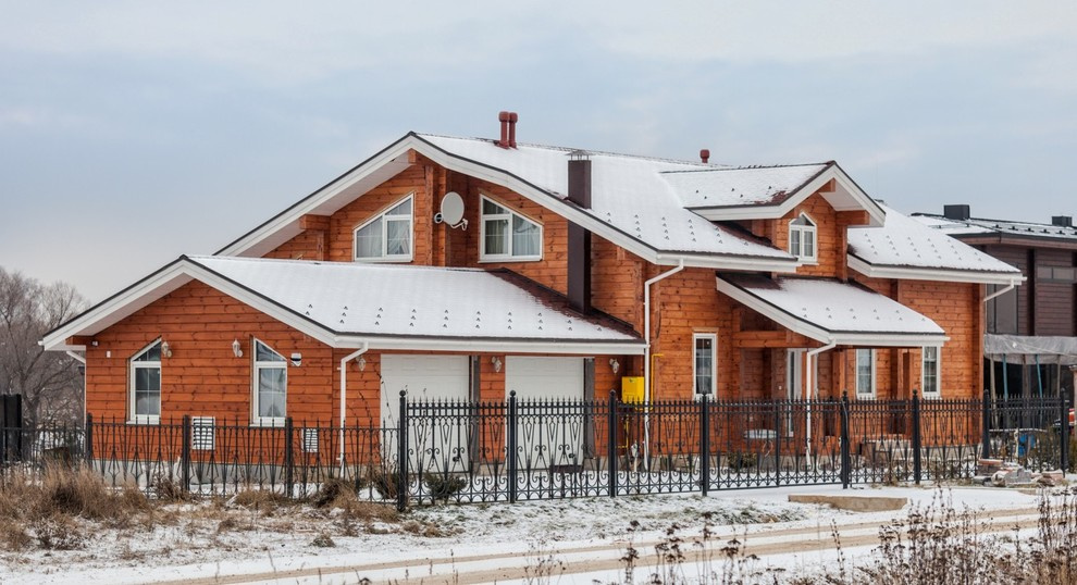 Строительство домов из клееного бруса