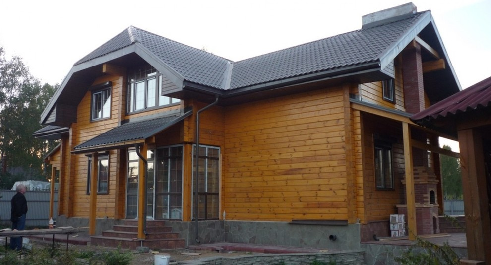 Строительство домов из клееного бруса