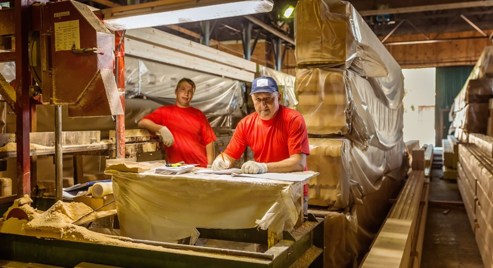 Строительство домов из клееного бруса