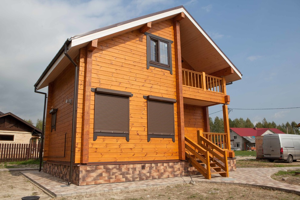 Строительство домов из клееного бруса