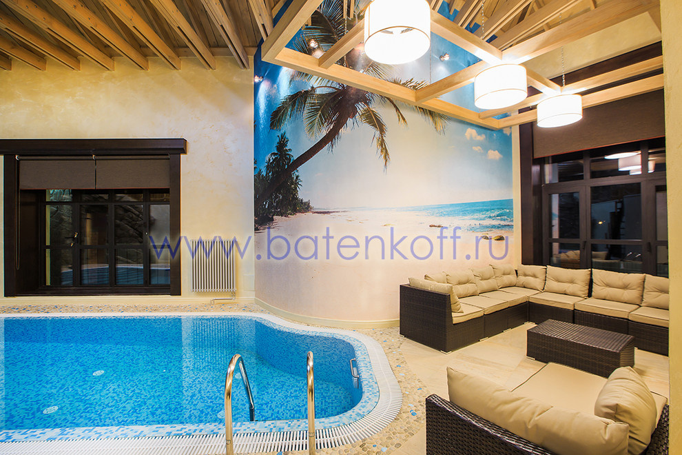 Дизайн интерьера коттеджа п.Камышево