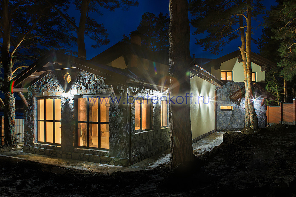 Дизайн интерьера коттеджа п.Камышево