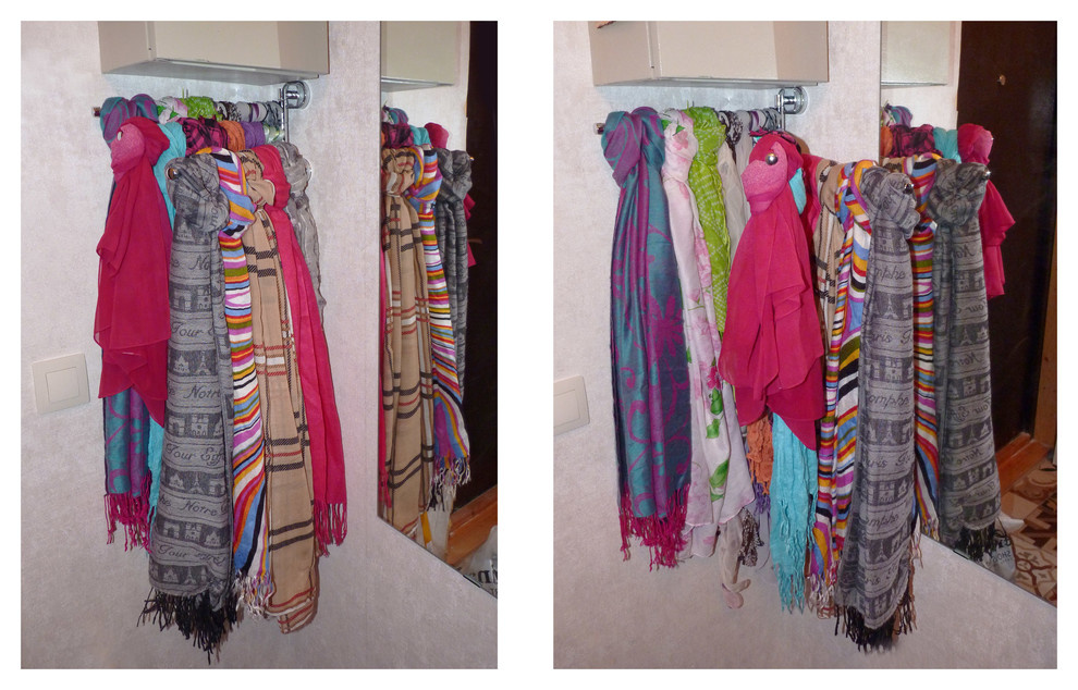 Прихожая. Вешалка для аксессуаров.