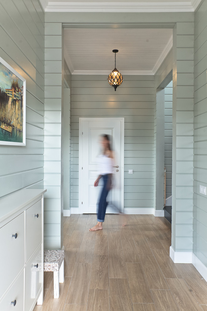 Деревянный гостевой дом в скандинавском стиле с винтажными деталями