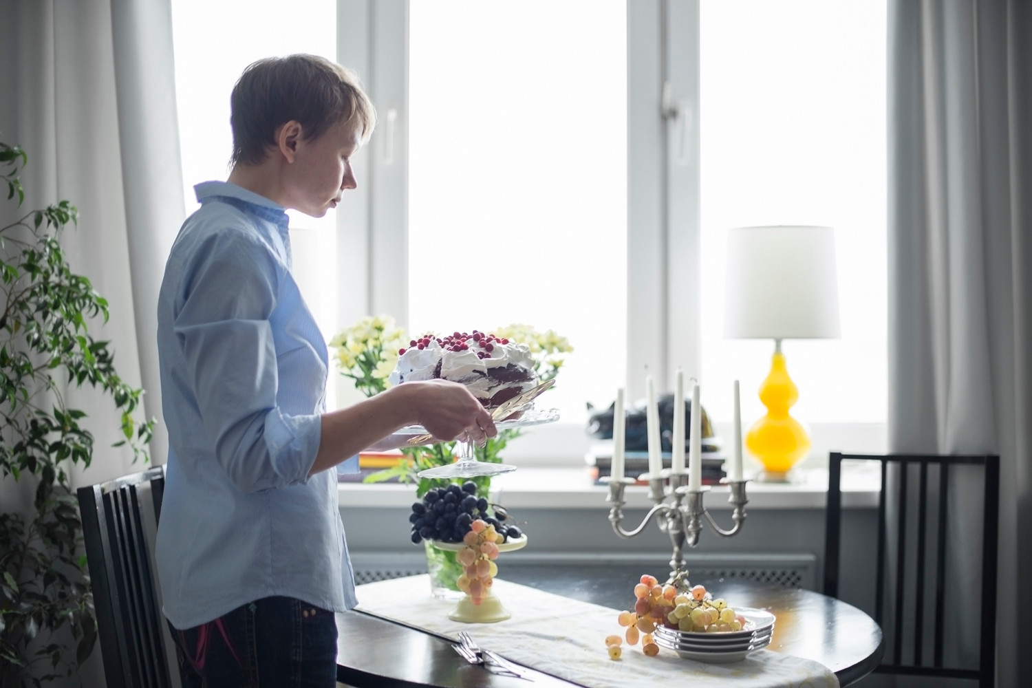 В гостях у декоратора Оксаны Пантелеевой