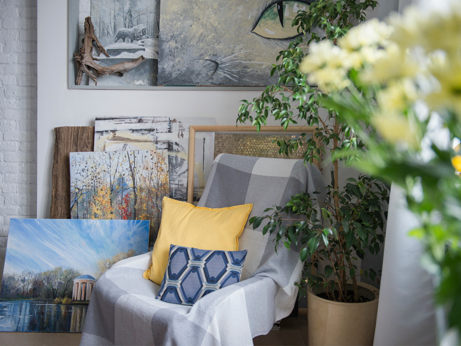 В гостях у декоратора Оксаны Пантелеевой