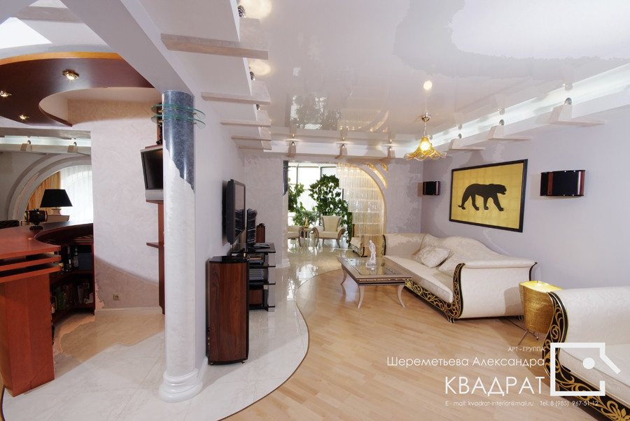 Гостиная. Стилизованная классика