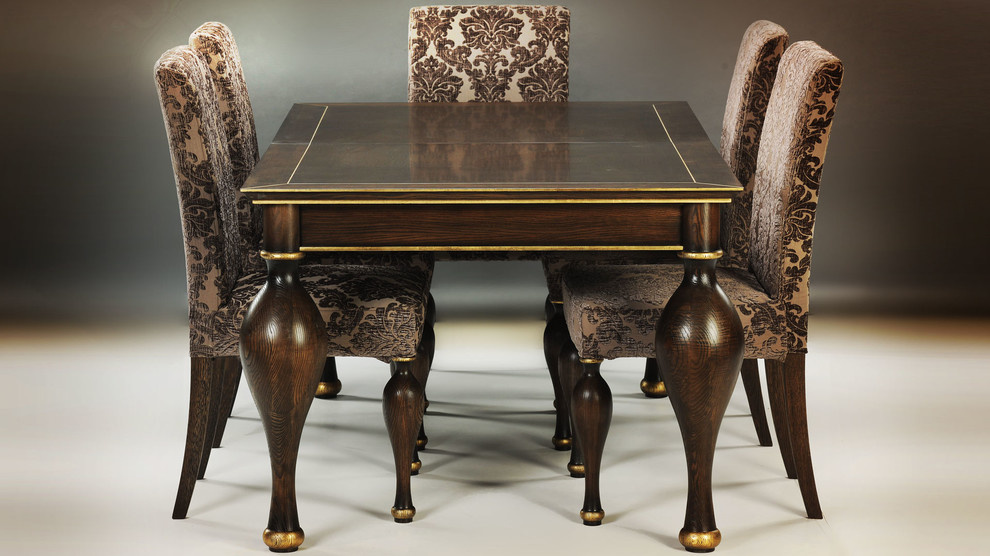 Стол и стулья «Буржуа I». Дуб. Винченцо гранж