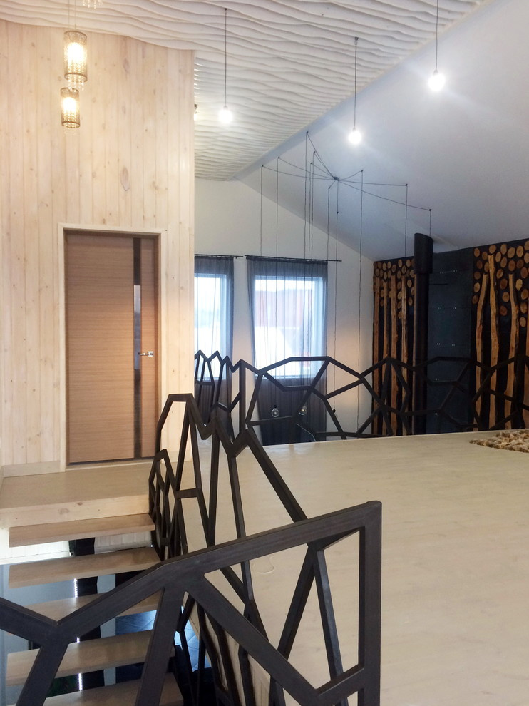 второй этаж, вход в открытую зону библиотеки