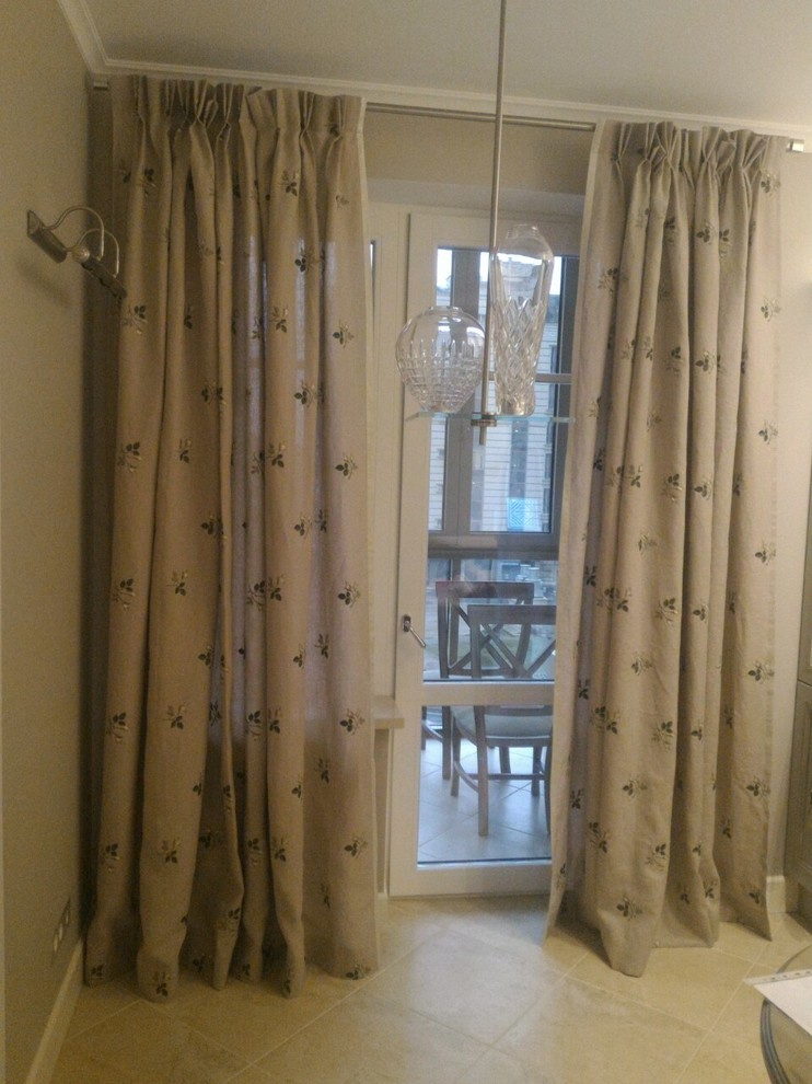 Шторы из плотных льняных тканей