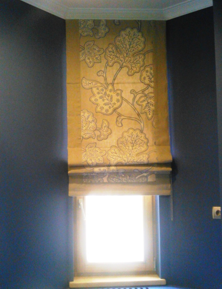 Шторы из плотных льняных тканей