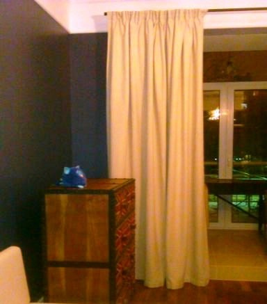 Шторы из плотных льняных тканей