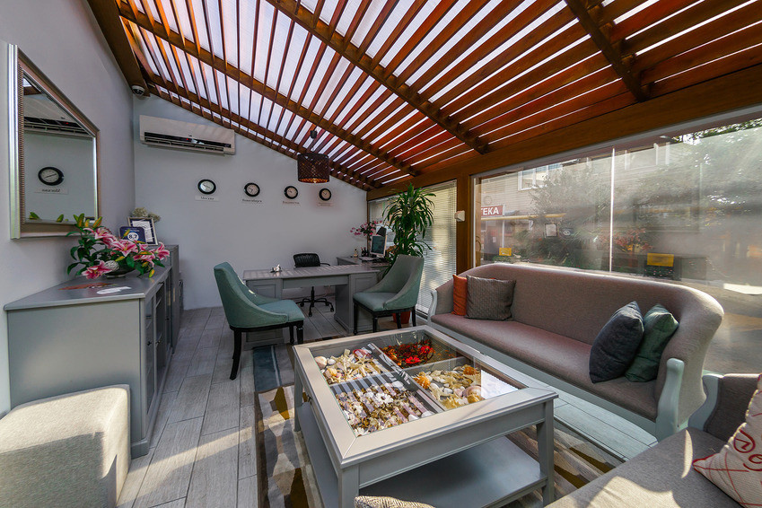 Ресепшн в гостинице