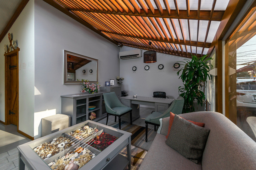 Ресепшн в гостинице