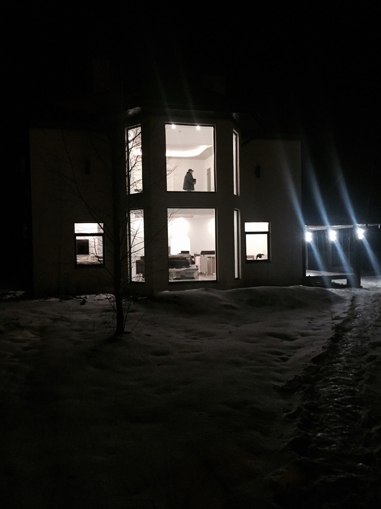 Самонесущие перила из стекла Маршаг