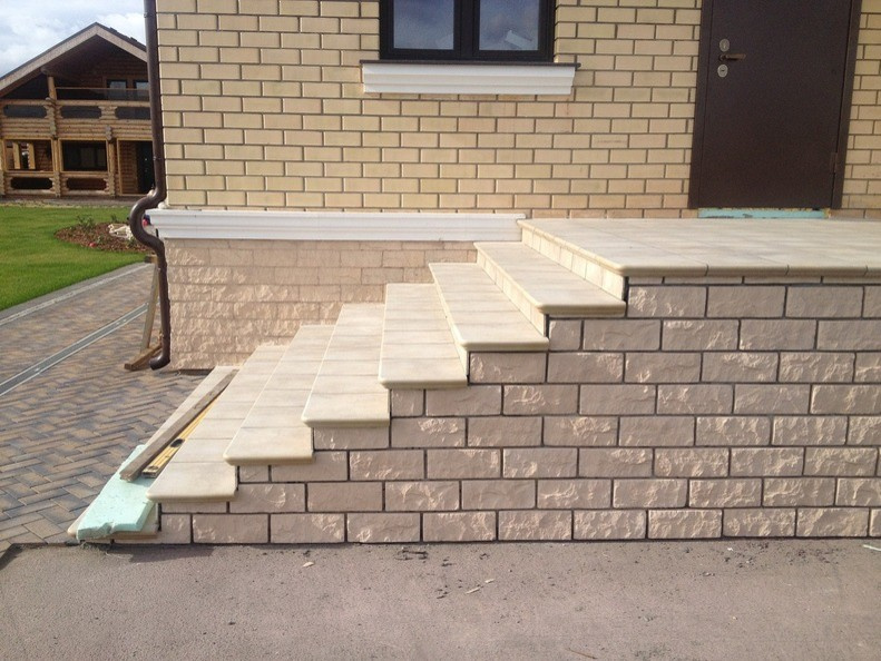 Наши объекты. Клинкерные ступени и плитка Stroher