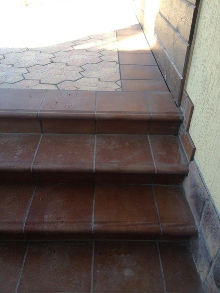 Наши объекты. Клинкерные ступени и плитка Stroher