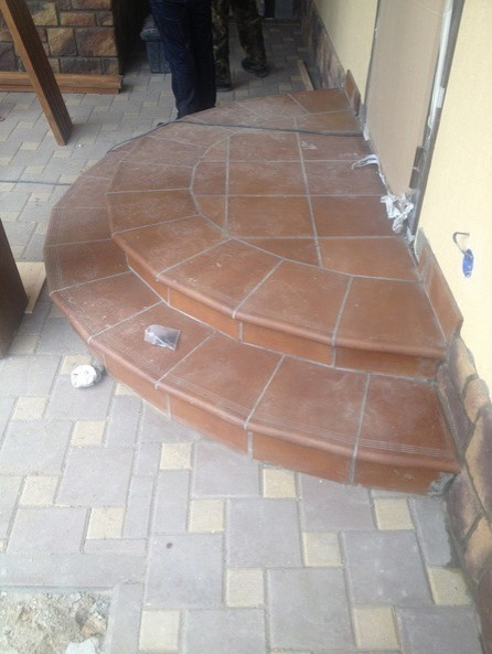 Обложка проекта: Наши объекты. Клинкерные ступени и плитка Stroher