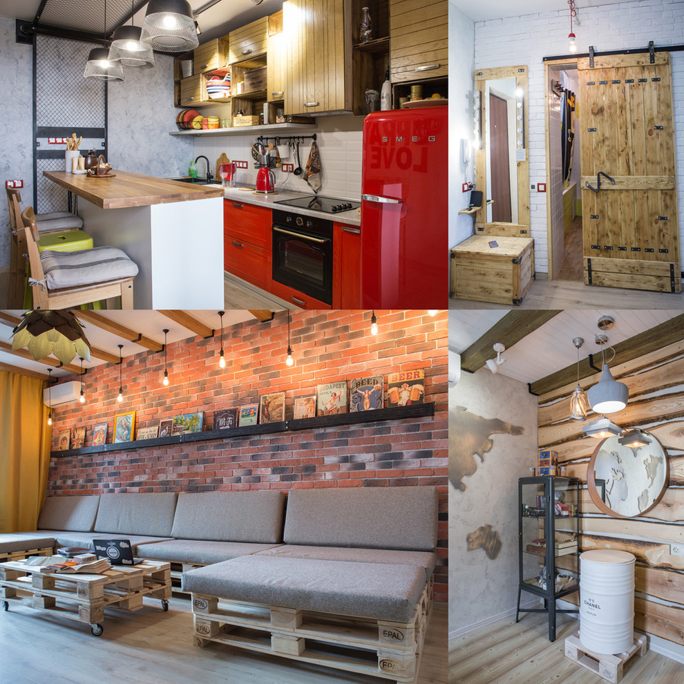 Смелый лофт для Надежды