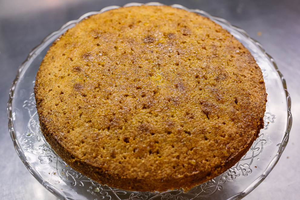 Мандариновый пирог