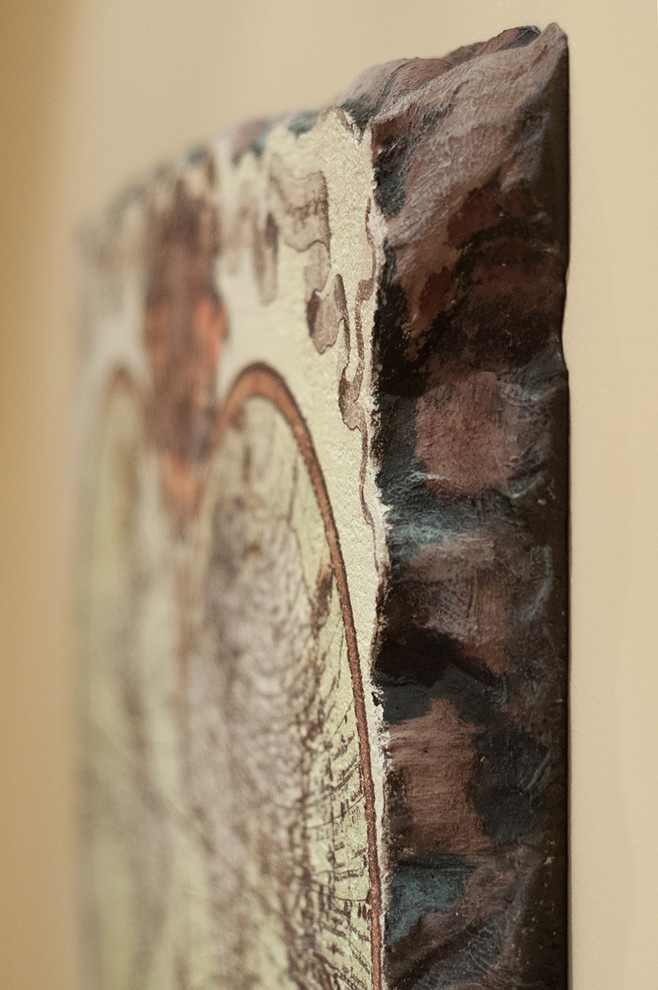 Обложка проекта: фреска на жесткой основе