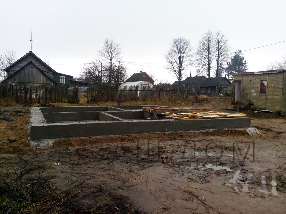 Двухэтажный дом из газобетона Тобино