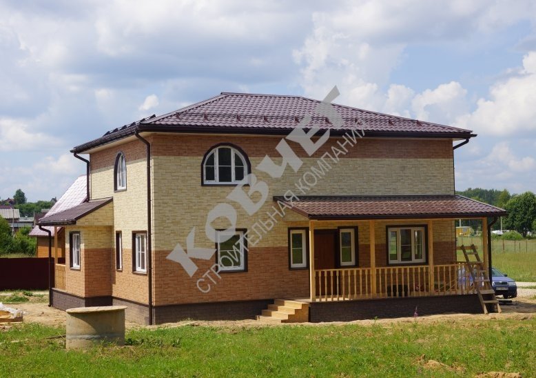 Каркасный дом 12*12. Двухэтажный