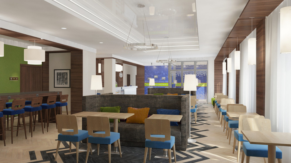 Interior design, decoration and private house architecture