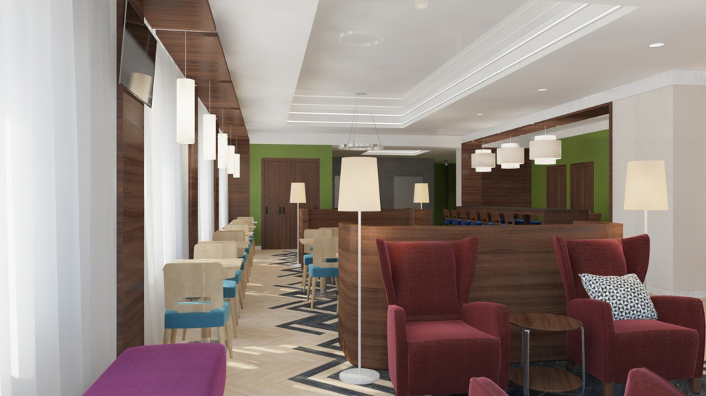 Interior design, decoration and private house architecture