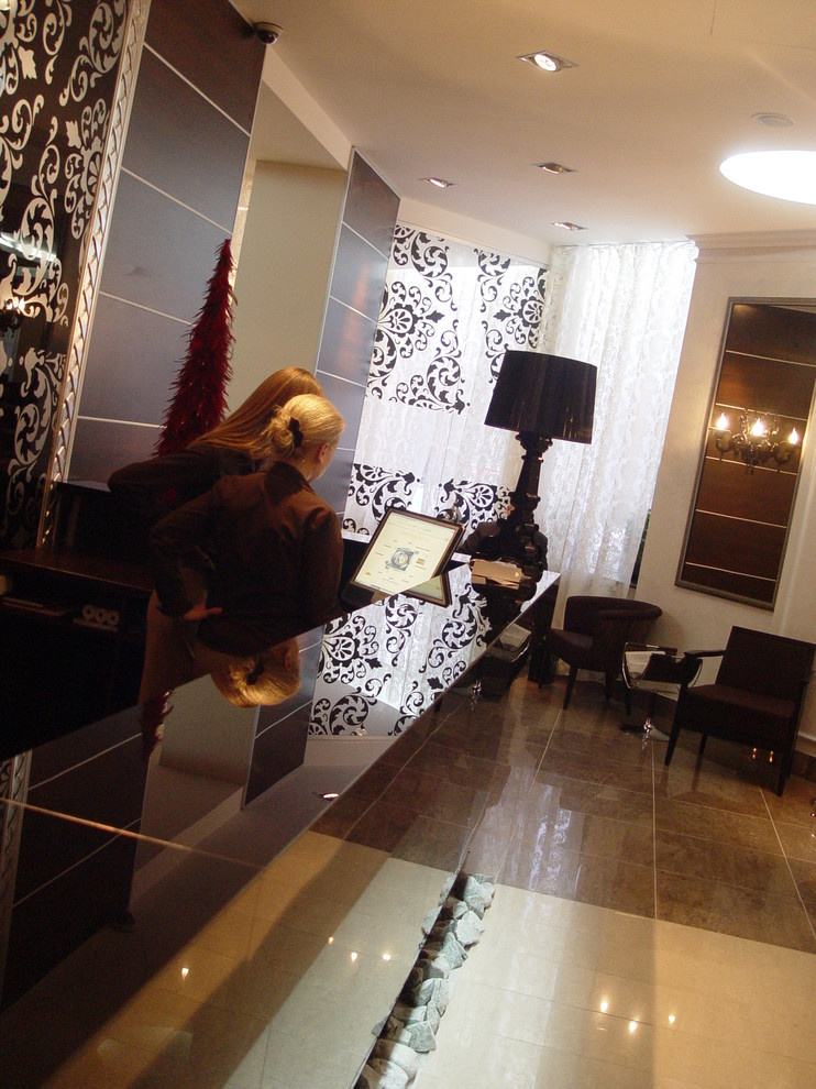Interior design, decoration and private house architecture