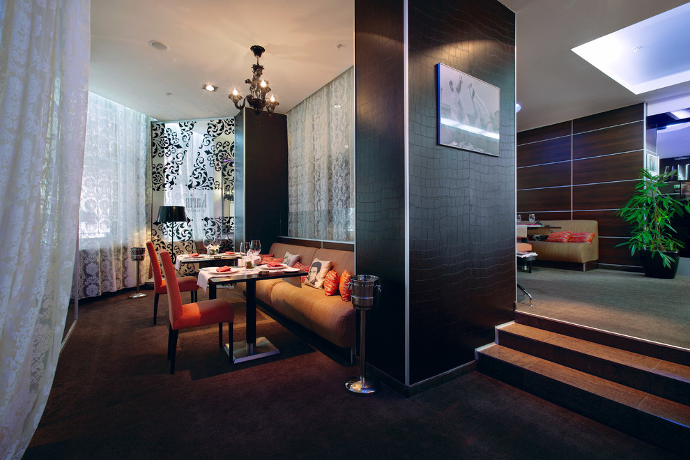 Interior design, decoration and private house architecture