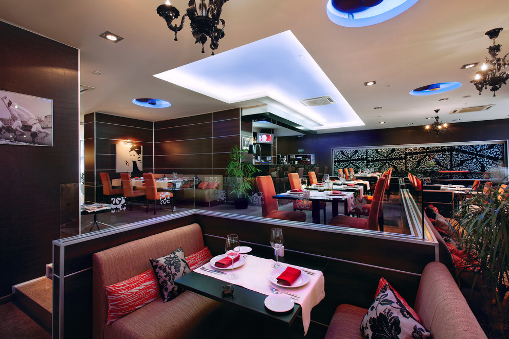 Interior design, decoration and private house architecture