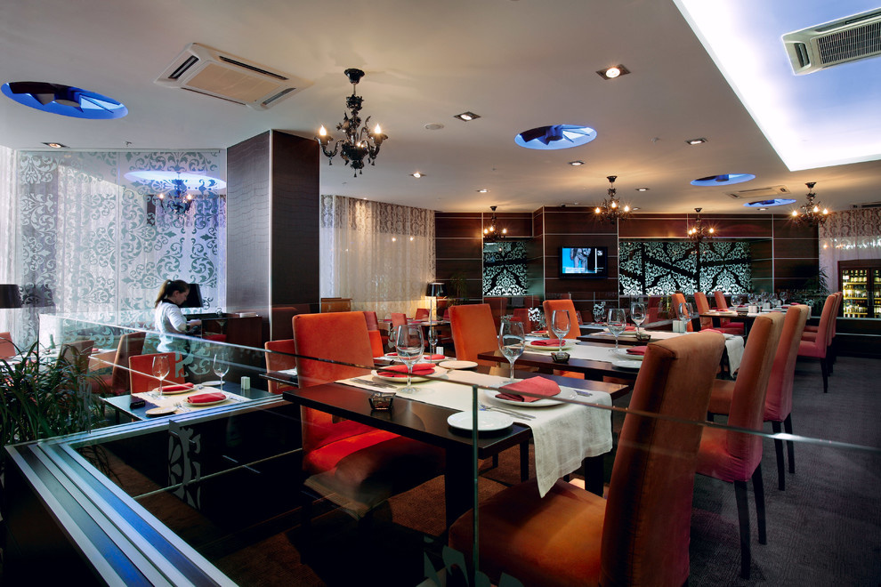 Interior design, decoration and private house architecture