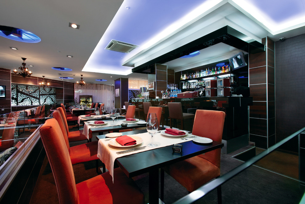 Interior design, decoration and private house architecture