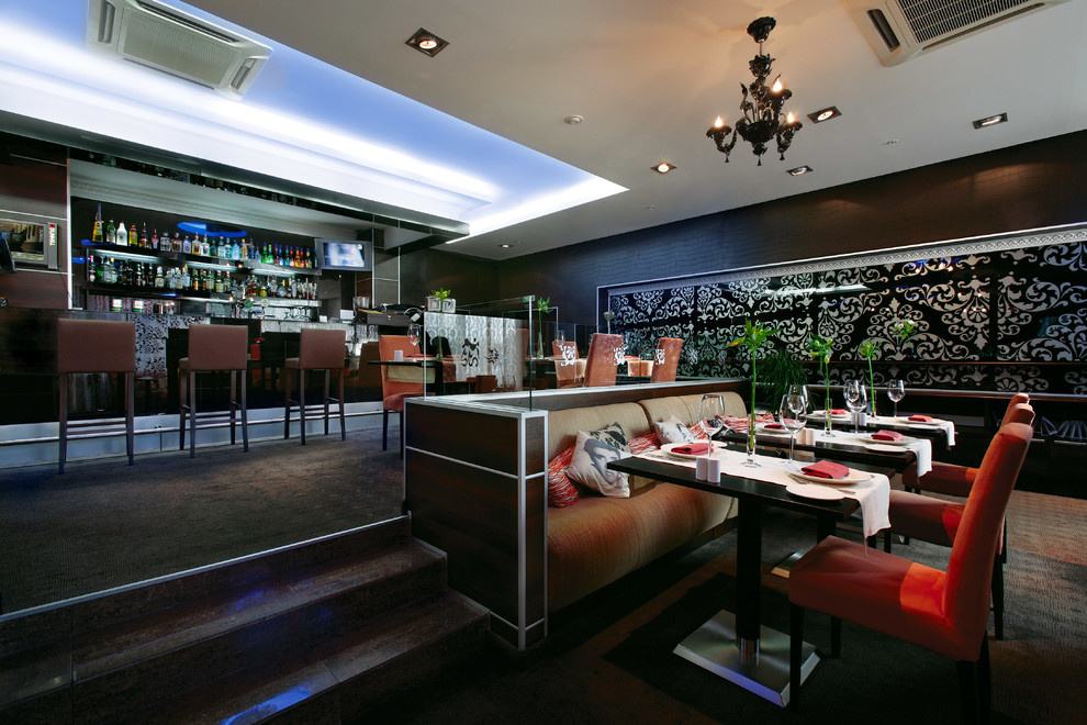Interior design, decoration and private house architecture