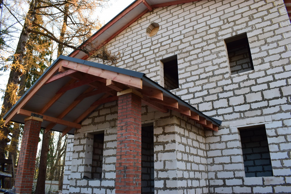 Входная группа коттеджа