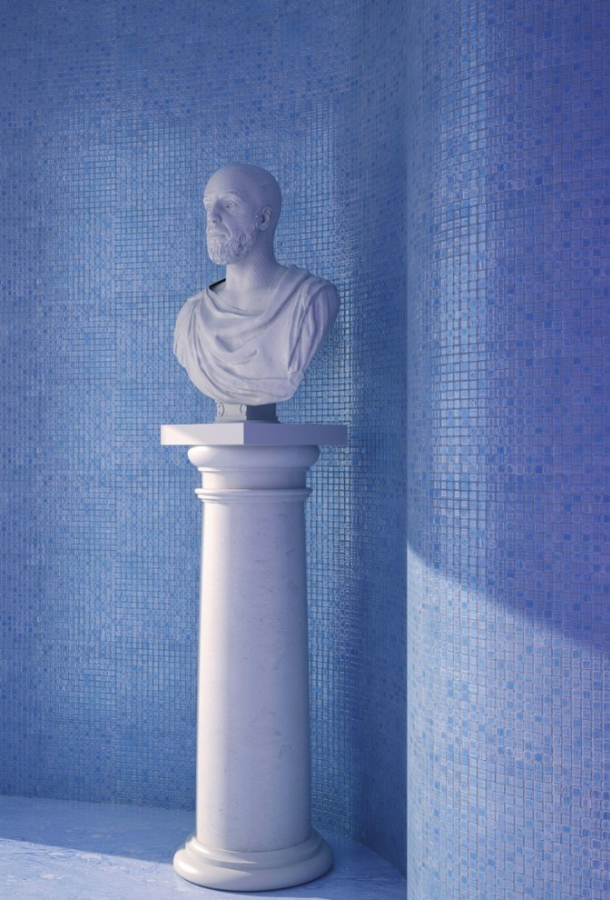 Мозаика из стекла в интерьере