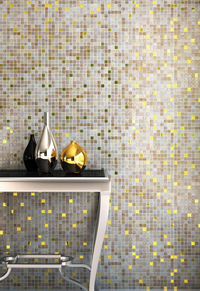 Мозаика из стекла в интерьере