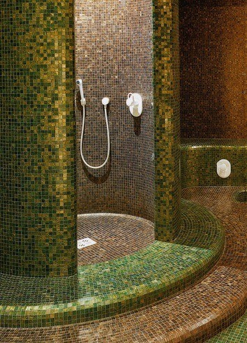 Мозаика из стекла в интерьере