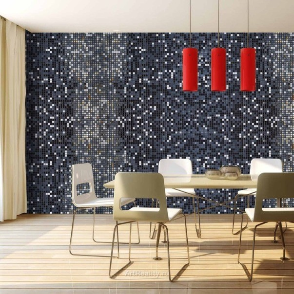 Мозаика из стекла в интерьере