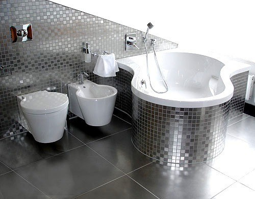 Мозаика из стекла в интерьере