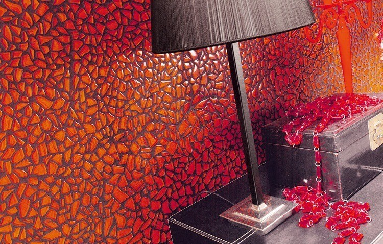 Мозаика из стекла в интерьере