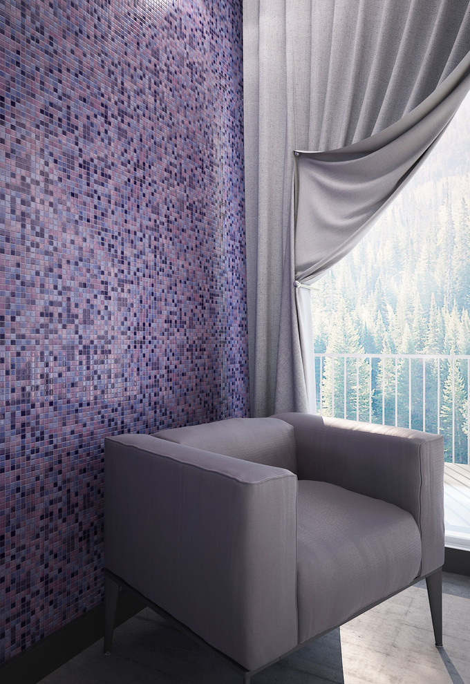 Мозаика из стекла в интерьере